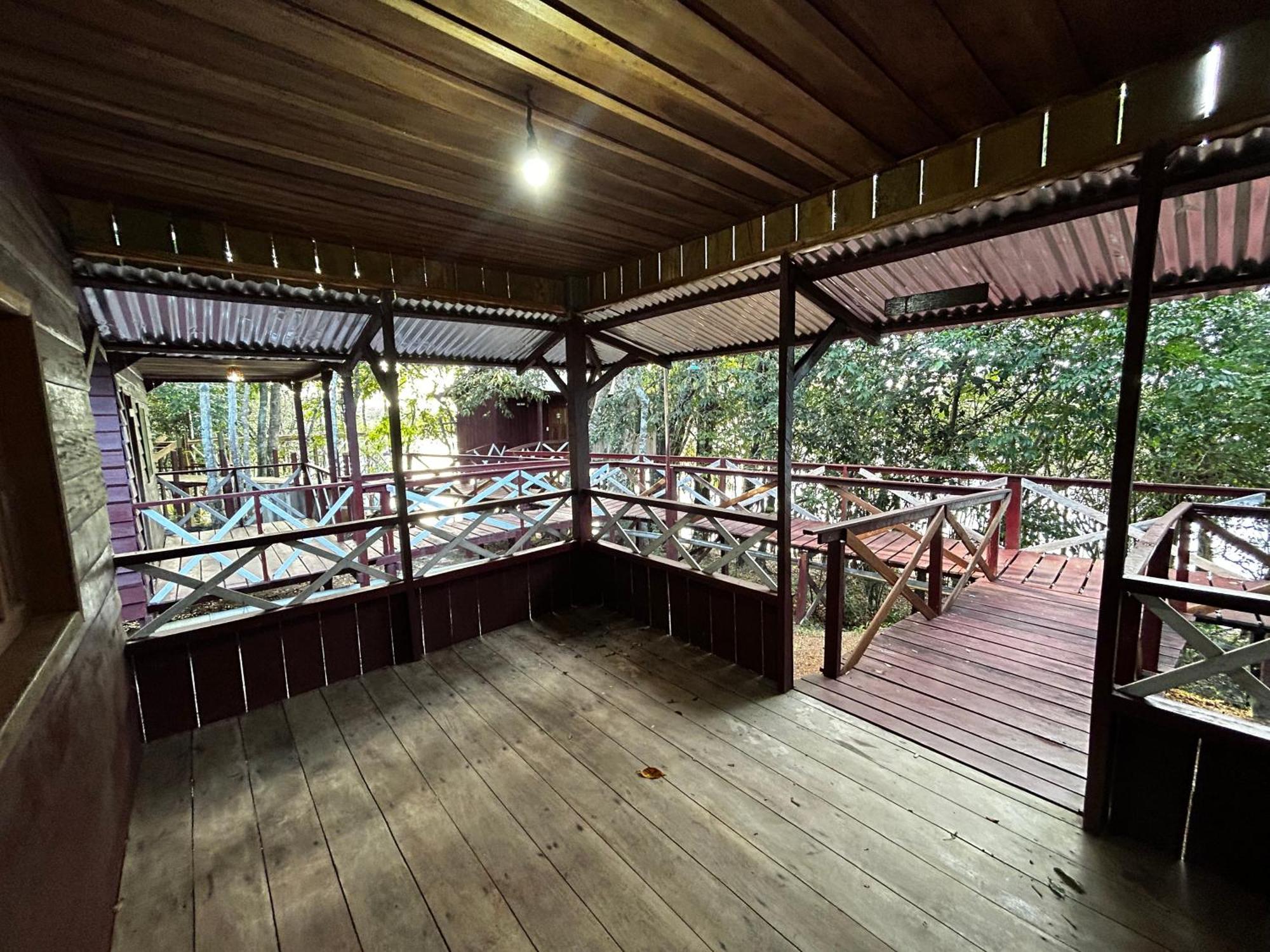 Vista Do Lago Jungle Lodge Cajual Luaran gambar